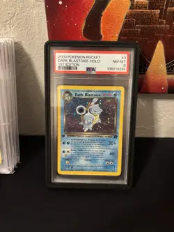 Pokemon TCG Dark Blastoise Holo Rare 1st Edition Psa 8 - Image 1