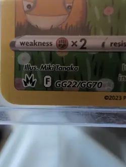 Ditto GG22/GG70 Pokemon Crown Zenith: Galarian Gallery Holo Ultra Rare NM - Image 2