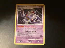 Pokemon Banette 19/127 Platinum Rare - Image 1