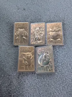 23 Karat Gold Plated Pokemon Traded Card Special Edition - Image 1