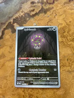 Pokemon Spiritomb 148/132 Me01: Mega Evolution Illustration Rare Holo 80 HP - Image 2