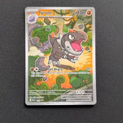Pokemon Card Tyrunt 070 Black Star Promo Perfect Order Near Mint - Image 1