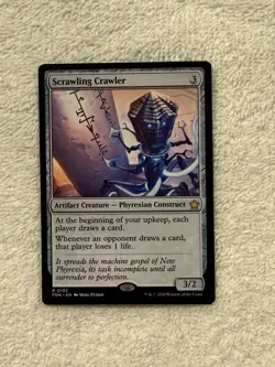 MTG: Foundations #R0132 Scrawling Crawler Near Mint Unplayed - Image 1