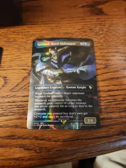 Garland, Royal Kidnapper (Borderless) Commander: Final Fantasy Foil - Image 1