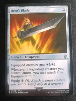 MTG Final Fantasy - Hero's Blade - Image 1