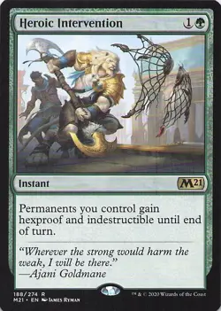 Heroic Intervention Core Set 2021 Regular - Image 1