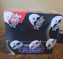 New! Mega Evolution - Phantasmal Flames Booster Box Factory Sealed - Image 1