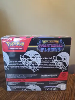 New! Mega Evolution - Phantasmal Flames Booster Box Factory Sealed - Image 2