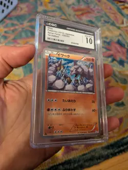 (POP 8) CGC 10 GEM MINT Onix 030/051 2012 1st Ed Spiral Force Pokemon Japanese - Image 2