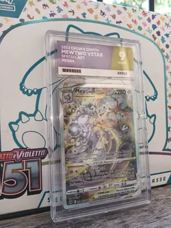 MEWTWO VSTAR GG44 CROWN ZENITH SWORD & SHIELD POKEMON GRAD ACE - ENG - Image 3