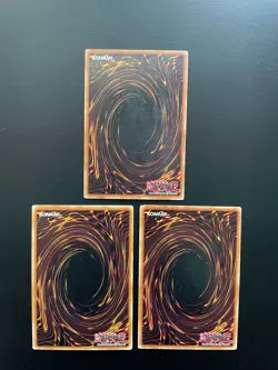 Yugioh Tribute To The Doomed SD3-EN020 Common 1st Edition Damaged X3 - Image 2