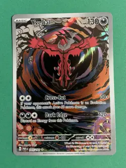 Pokemon TCG Yveltal Paradox Rift Holo Card 205/182 NM - Image 1
