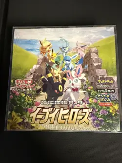 Pokemon Japanese Eevee Heroes Booster Box S6a Sword & Shield Factory Sealed - Image 1