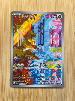 Deerling 165/162 Temporal Forces Pokemon TCG Card Full Art Illustration Rare ENG - Image 1