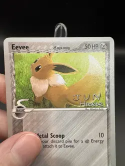 Pokemon Eevee (Delta Species) 2007 Jun Hasebe World Championship Decks 68/113 LP - Image 2