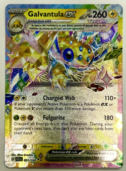 Pokemon TCG - Galvantula Ex Double Rare Holo - Stellar Crown 051/142 - Image 1