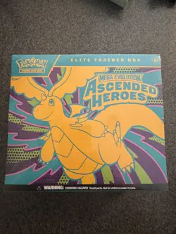 Pokemon TCG Mega Evolution Ascended Heroes Elite Trainer Box ETB - Sealed & New - Image 1