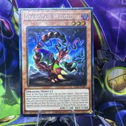 Yugioh Dracotail Mululu JUSH-EN005 1st Ed Collectors Rare LP - Image 1