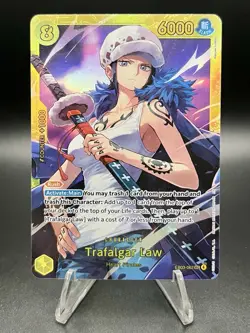 One Piece CCG - Trafalgar Law EB03-062 SEC Foil Heroines Edition (EB03) EN - Image 1