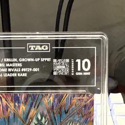 TAG 10 Krillin, Grown-up Support (SLR) - BT29-001 - Dragon Ball Super Card Game - Image 3