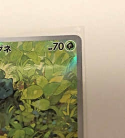 Bulbasaur AR 166/165 Pokemon 151 SV2a Japanese Card Game Scarlet & Violet NM - Image 5