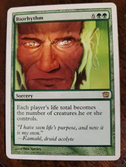 MtG Biorhythm, 9th Edition. Very good condition, see pics for details. - Image 1