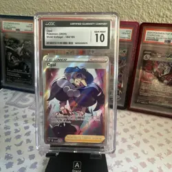 CGC 10 GEM MINT Opal 184/185 Vivid Voltage Full Art Ultra Rare Trainer Pokemon - Image 1