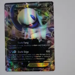 Pokemon Absol EX XY62 XY Black Star Promo Holo Basic 170 HP TCG Card - Image 4