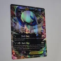 Pokemon Absol EX XY62 XY Black Star Promo Holo Basic 170 HP TCG Card - Image 5