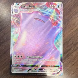 Pokemon Ditto VMAX Ultra Rare Full Art Holo 051/072 Shining Fates 320 HP - Image 1