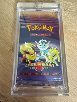 Wizards of the Coast Pokemon Empty Booster Pack Legendary Collection. EMPTY - Image 1