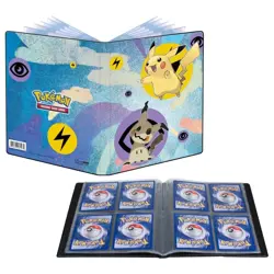 Pikachu & Mimikyu ULTRA PRO 4 POCKET PORTFOLIO ALBUM FOLDER POKEMON - Image 2