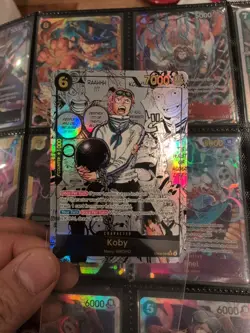 Koby Manga Alt Art EB04-044 One Piece Adventure on Kami's Island Foil Dam - Image 2