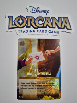 Disney Lorcana Invited To The Ball - FOIL Promo 6/C1 - NA Continentals Rare - Image 1