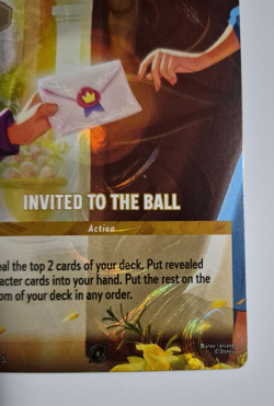 Disney Lorcana Invited To The Ball - FOIL Promo 6/C1 - NA Continentals Rare - Image 3