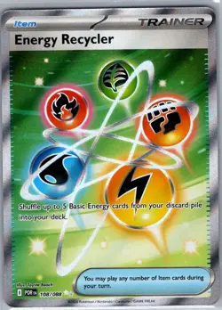 Energy Recycler 108/088 ME03: Perfect Order - Pokemon Card - NM - Image 1