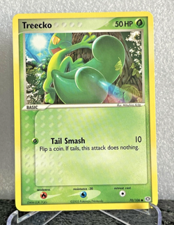 Treecko 70/106 Pokemon Card EX Emerald 2005 – Near Mint Non-Holo - Image 1