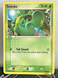 Treecko 70/106 Pokemon Card EX Emerald 2005 – Near Mint Non-Holo - Image 2