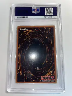 YuGiOh Axe Raider TP1-002 Super Rare PSA 9 MINT - Image 2