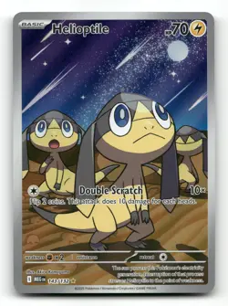Helioptile 143/132 - Mega Evolution - Pokemon Card NM/M - Image 1