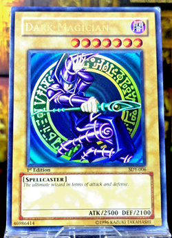 Yugioh Dark Magician SDY-006 Starter Deck 1st Edition Vintage - Image 1