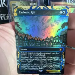 Cyclonic Rift Borderless Foil Secrets Of Strixhaven - Image 3