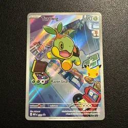 Pokemon Turtwig 040 - First Partners Promo - Full Art Holo - Image 1