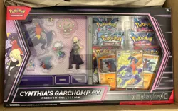 Pokemon TCG Cynthia’s Garchomp Ex Premium Collection Box New & Sealed ✅ - Image 1