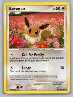 Eevee (62) Majestic Dawn #62/100 Common Pokemon Card - Image 1