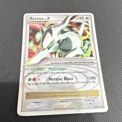 Pokemon TCG Arceus LV.X DP56 Holo Level-Up Card 2009 English Ryo Ueda 120 HP 100 - Image 3