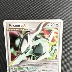 Pokemon TCG Arceus LV.X DP56 Holo Level-Up Card 2009 English Ryo Ueda 120 HP 100 - Image 4