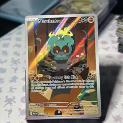 Pokemon TCG Marshadow Mega Evolution Illustration Rare Card 146/132 Centering 10 - Image 1