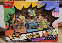 Pokemon TCG Ascended Heroes Mega Evolutions First Partner Deluxe Pin Collection - Image 1