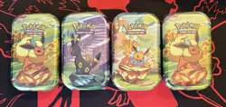 Pokemon TCG Prismatic Evolutions Sealed Mini Tin - Flareon -Fast Secure Shipping - Image 1